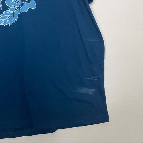 Shomolus Surf Co. Tee Shirt Crew neck Island Hawaii Graphic Blue 3xL - Picture 6 of 10